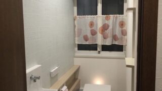 トイレのリフォームを行いました。